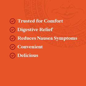 Nausea or morning sickness context shown on the package.