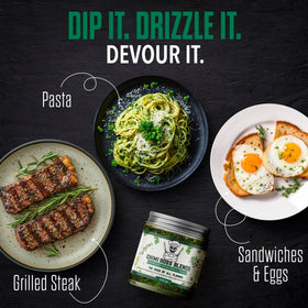 Chimi Boss Original marinate steak showing bold herb flavor