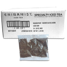 CHINAMIST Passion Fruit tea packets packaging, eco-friendly design for thoughtful tea purchases.