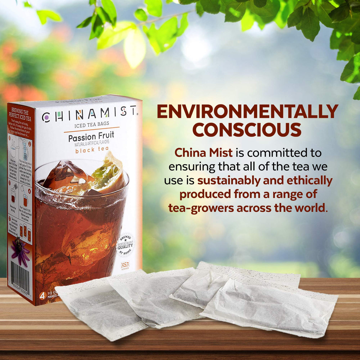 CHINAMIST sustainable sourcing label emphasizes ethical farming