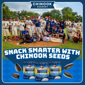Chinook Seedery lemon pepper in a kitchen scene for preparing snacks.