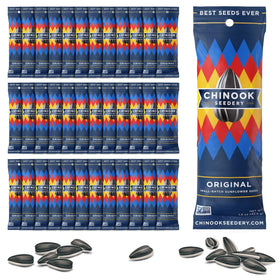 Chinook Seedery low-sodium sunflower seeds original pack for on-the-go snacking