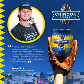 Chinook Seedery Parmesan & Pepper seeds on trail, ideal for on-the-go energy