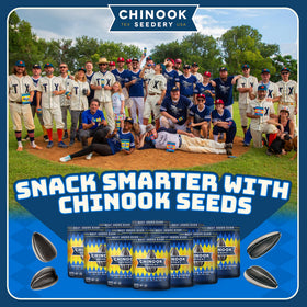 Chinook Seedery packaging highlighting gluten-free and non-GMO attributes