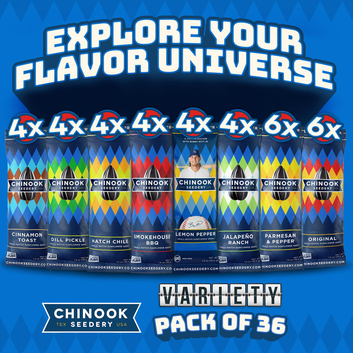 Chinook Seedery Parmesan & Pepper seeds offer savory crunch for flavor seekers.