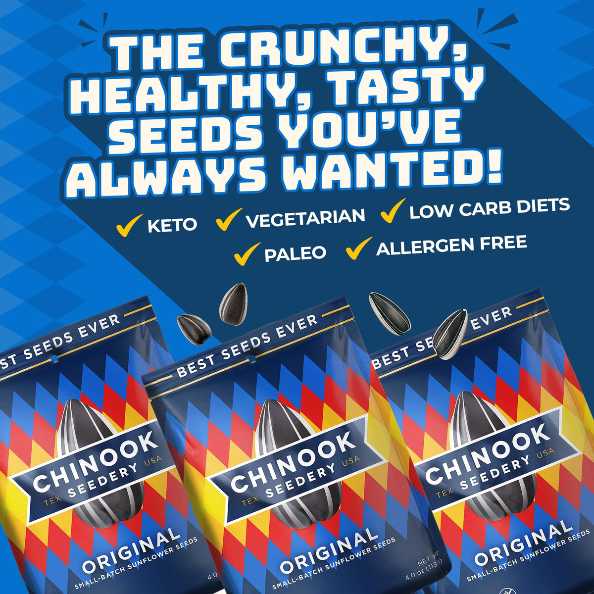 Original Pack on kitchen counter, simple wholesome snack option