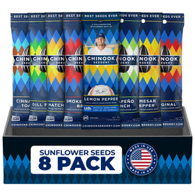 Chinook Seedery Original flavor sunflower seeds for on-the-go snacking
