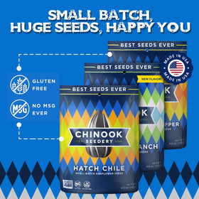 Chinook Seedery Smokehouse BBQ seeds deliver rich aroma for backyard munching