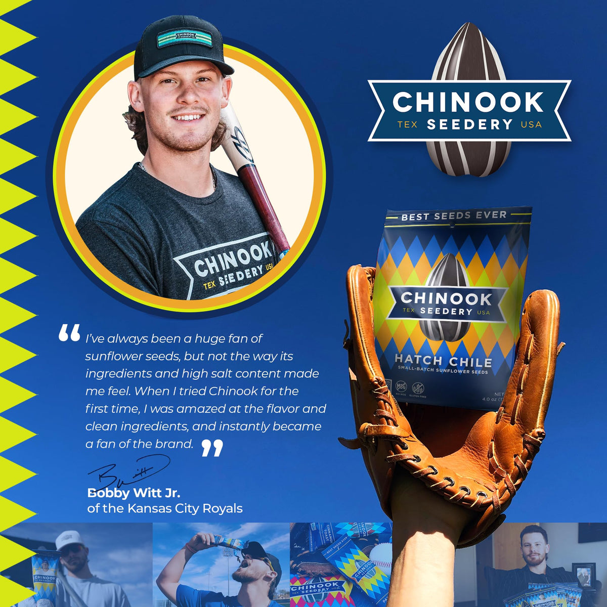 Chinook Seedery gluten-free seeds - convenient travel snack
