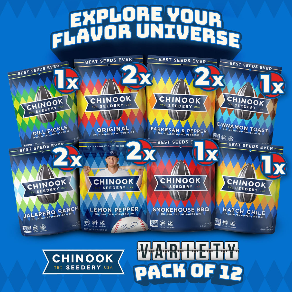 Chinook Seedery Jalapeno Ranch seeds deliver spicy kick for camping snacks.