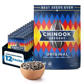 Chinook Seedery Original roasted sunflower seeds in bulk pack ideal for on-the-go snacking