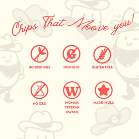 CHIPPYS US-made chips plated for sharing, great with dips.