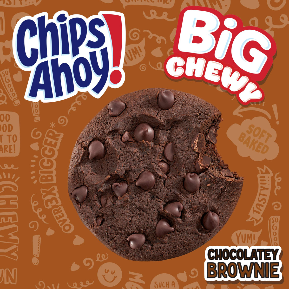 CHIPS AHOY! Big Chewy office snack pack for desk-side delight.