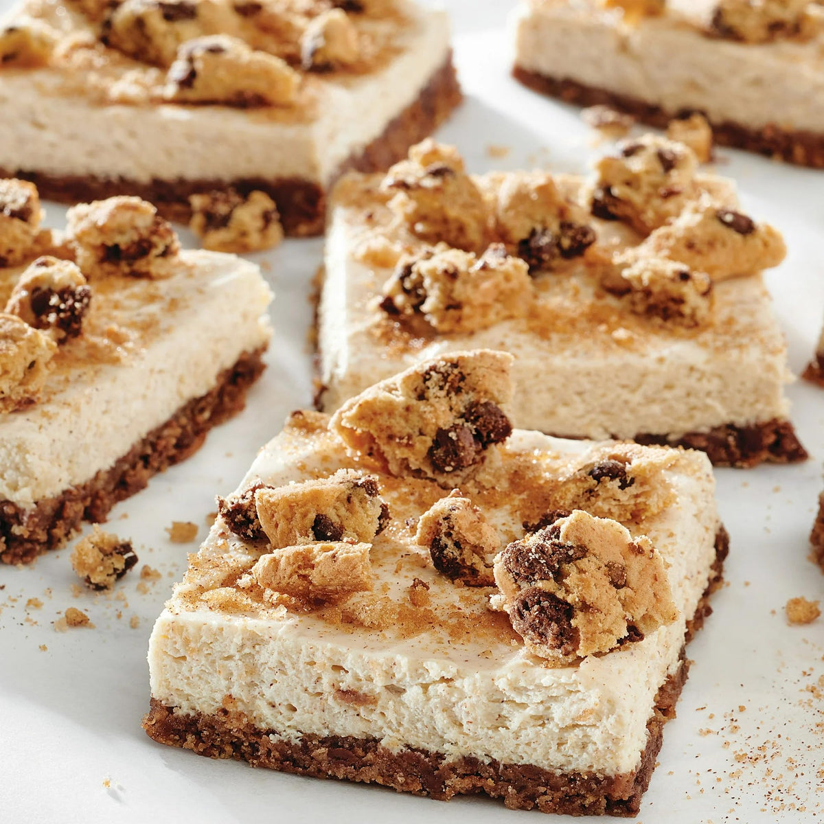 Chips Ahoy! gluten-free flour blend graphic emphasizes rice and oats.
