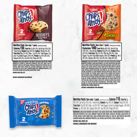 CHIPS AHOY! Cookies on a desk, easy office snack to share