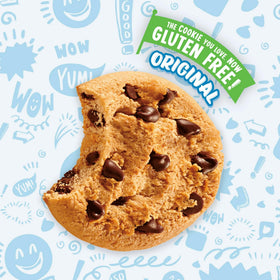 Chips Ahoy! real chocolate chips close-up highlights tasty morsels.