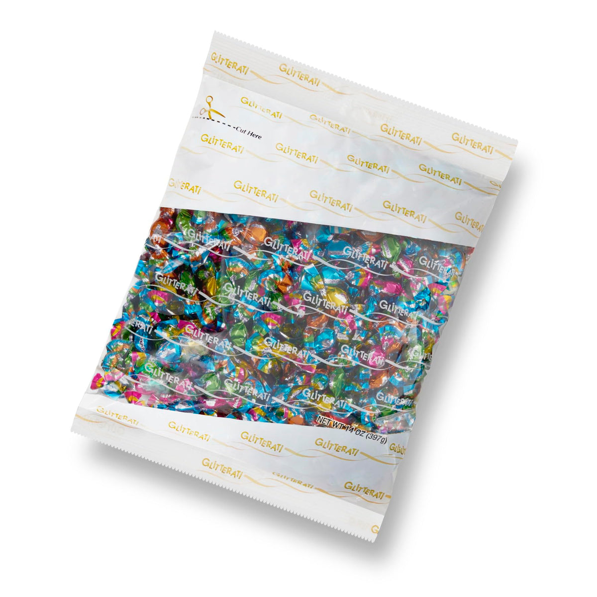 Chipurnoi Glitterati pineapple candies with vibrant, refreshing tropical flavor