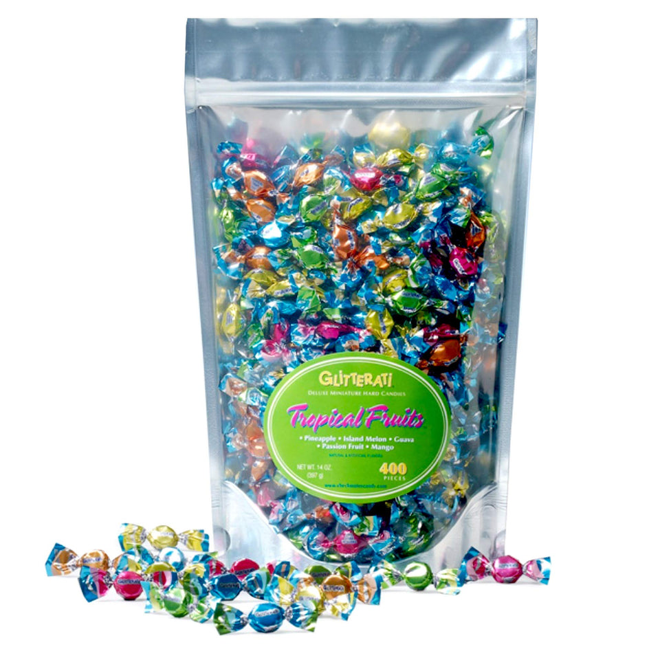 Chipurnoi Glitterati tropical fruits candies assortment for elegant entertaining