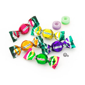 Chipurnoi Glitterati wrapped candies showcase artisan Italian confectionery presentation.