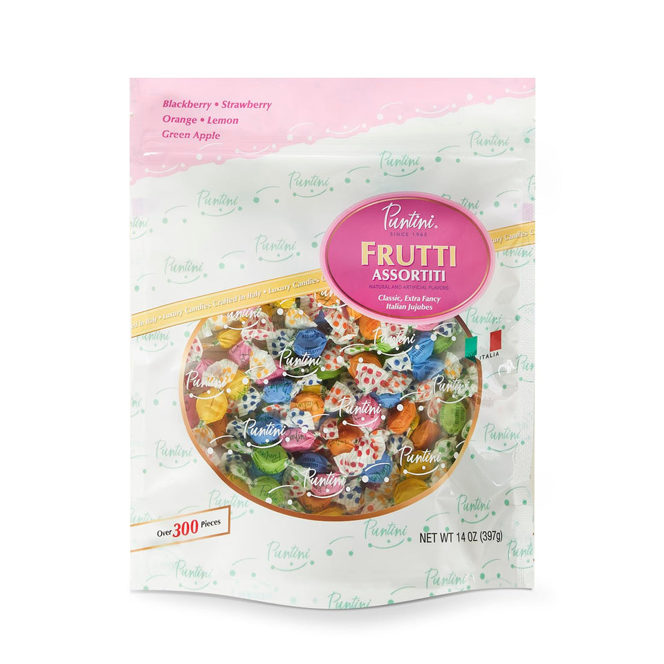 Chipurnoi Puntini fruit assortment bottle for on-the-go snacking.