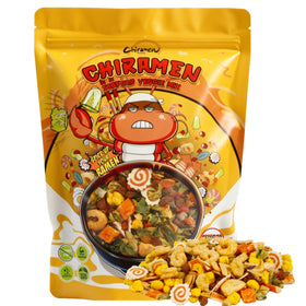 Chiramen Seafood Veggie Mix Toppings shrimp elevate ramen with protein and savory seafood aroma.