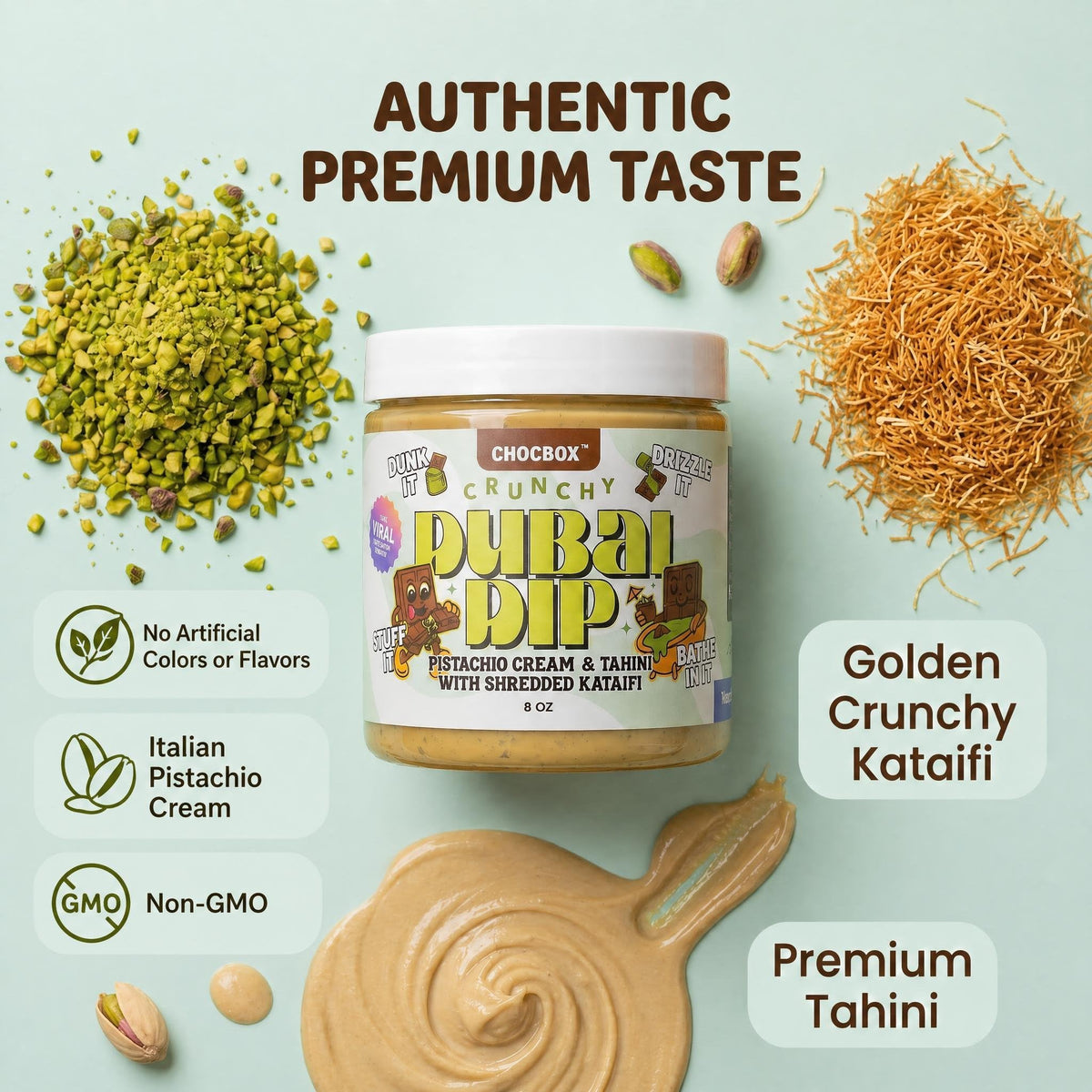 Cookie Butter with kataifi jar variant adds rich sweetness and crunch