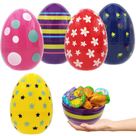Chochkees jumbo fillable egg filled with candies invites surprise and party fun