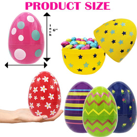 Chochkees jumbo Easter egg stand-up design for stable display at parties