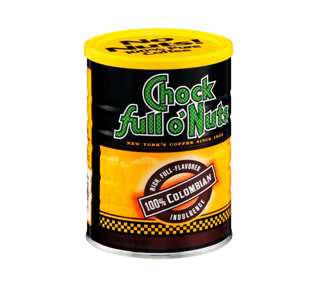 Chock Full o Nuts medium roast ground coffee in a bag, ideal for a bold morning brew