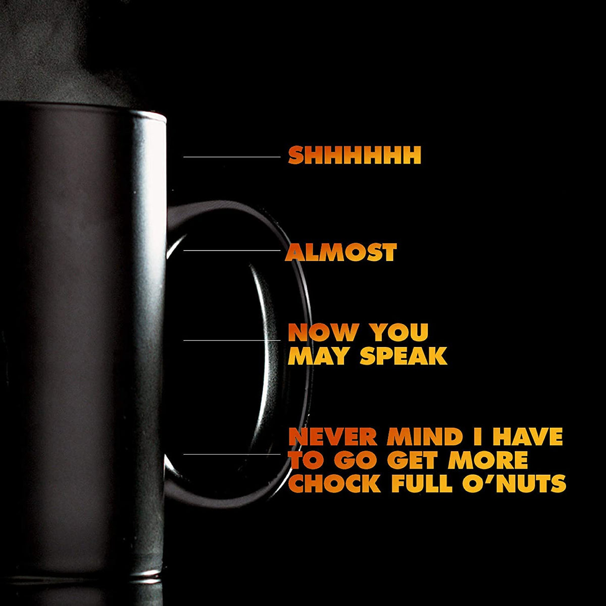 Chock Full o' Nuts pouring coffee into mug for a rich start.