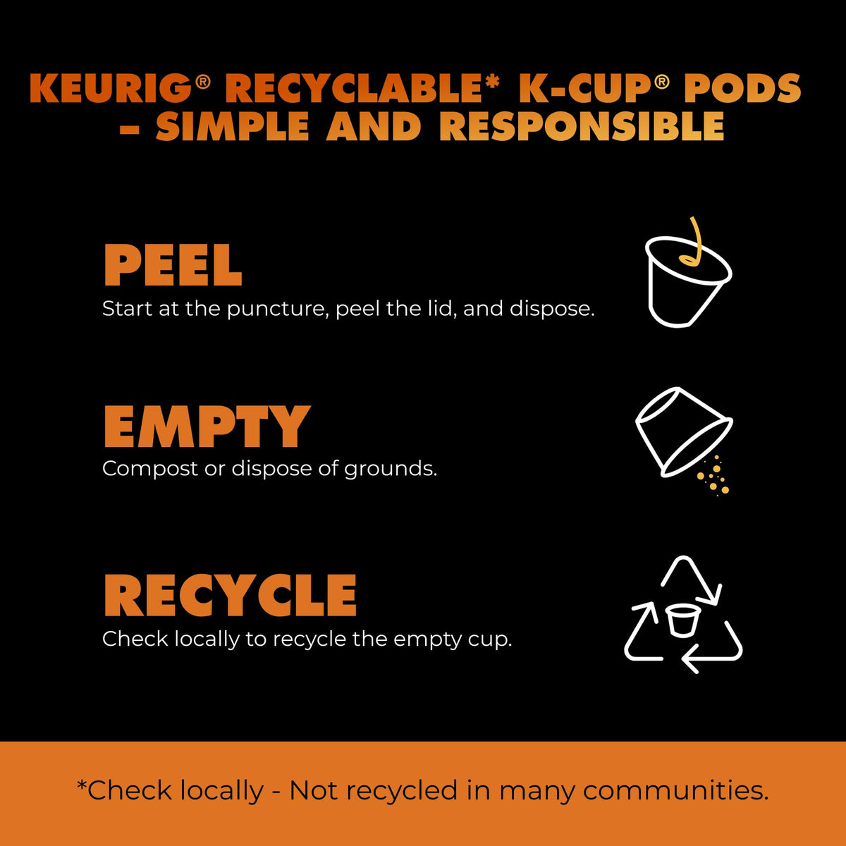 Chock Full o’Nuts rich aroma K-Cup pods ideal for an afternoon pick-me-up.