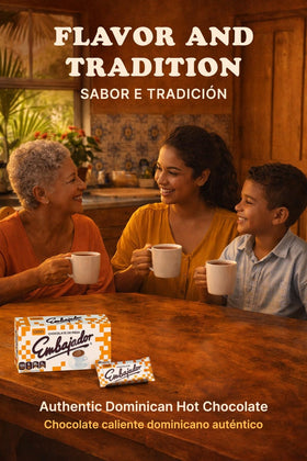 CHOCOLATE CORTÉS Embajador tablet melts into hot cocoa.