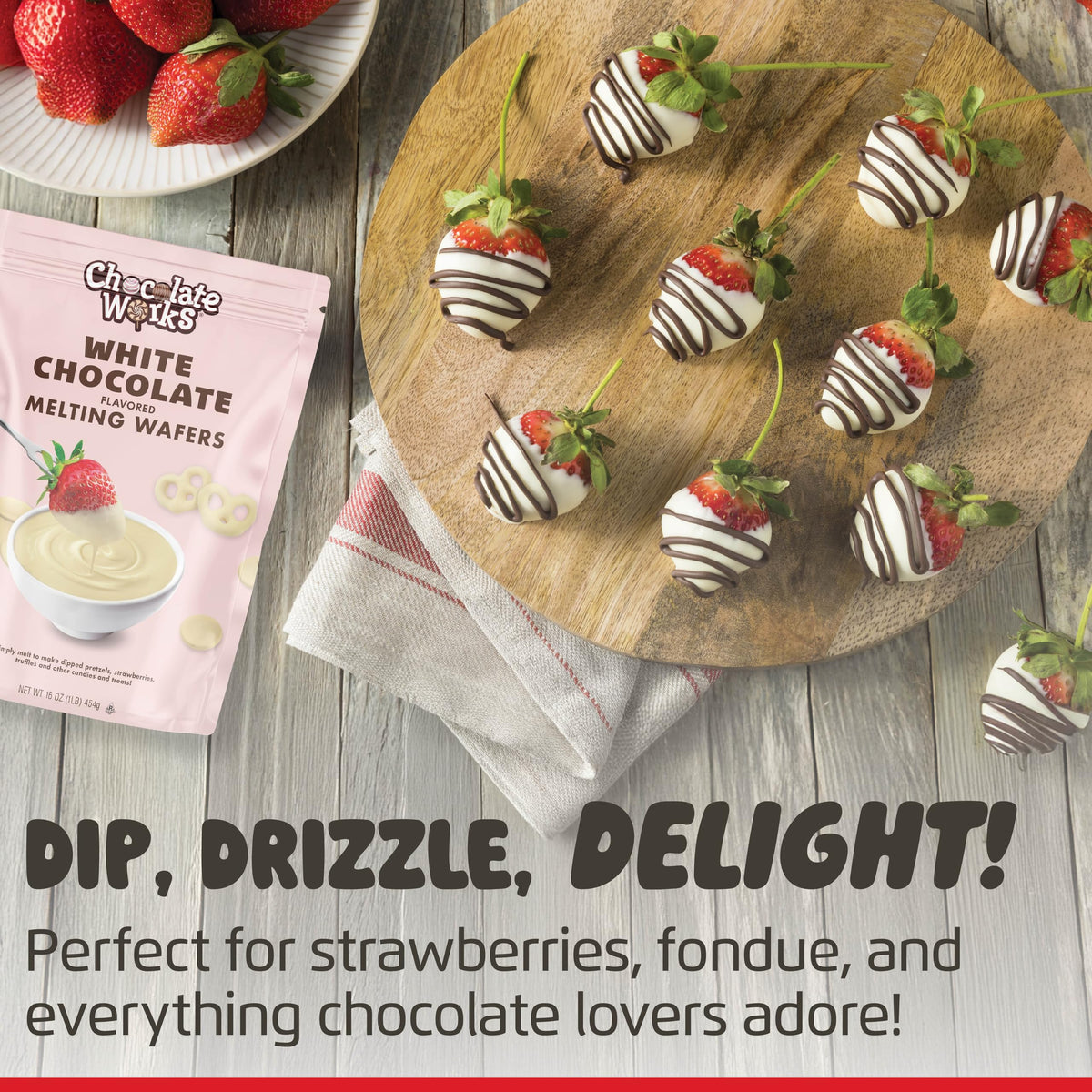 Chocolate Works bulk 3-pack melts ready for parties and events.