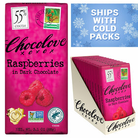 Chocolove authentic flavor with non-GMO ingredients for pure enjoyment.