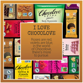 Chocolove shareable dark chocolate bar perfect for gifting or gatherings