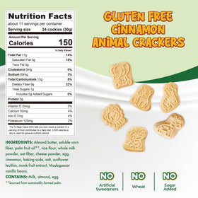 ChocZero Animal Crackers Cinnamon cookie shapes ideal for fun snacking