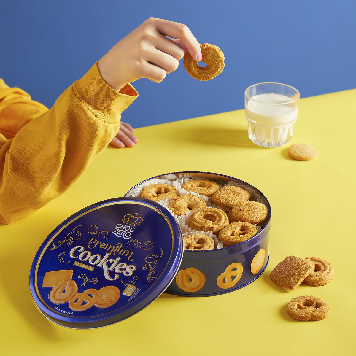 ChocZero Royal Danish butter cookie taste test hints indulgent flavor