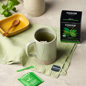 Choice Organic Teas Japanese Green Tea tea leaves, premium organic quality