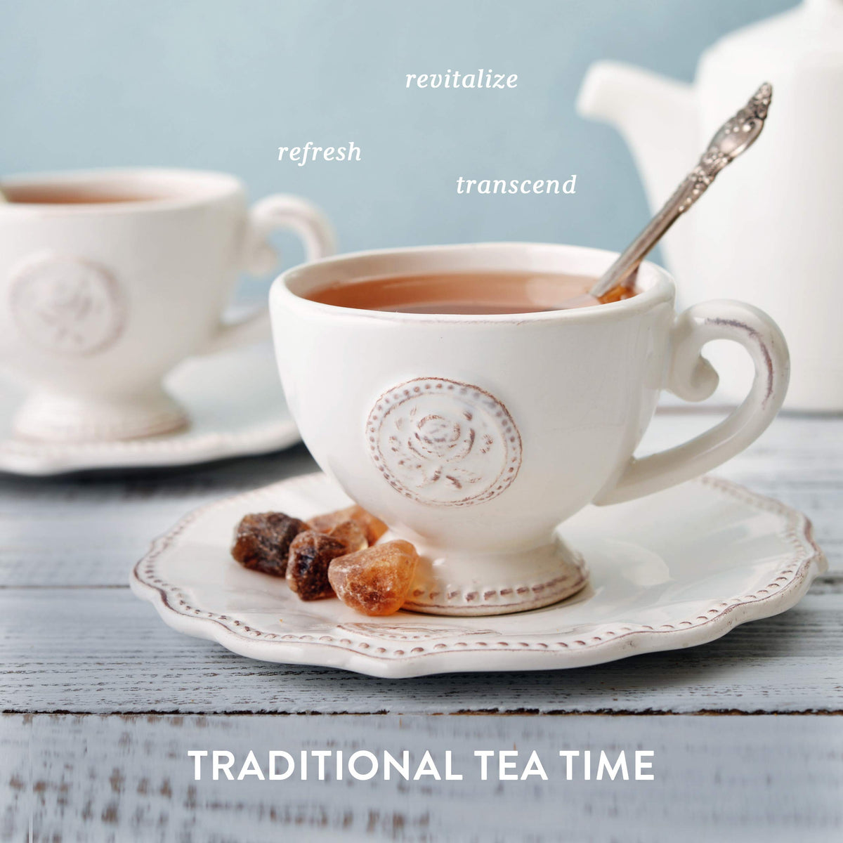 Choice Organic Teas Japanese Green Tea steeping releases fresh aroma.