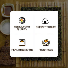 CHOI'S 1 seaweed for kimbap and sushi rolls