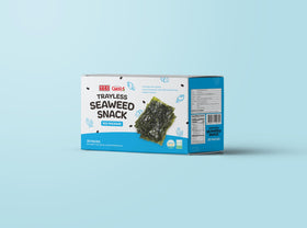 CHOI'S 1 Trayless Seaweed Snack open-pack demonstrates trayless convenience.