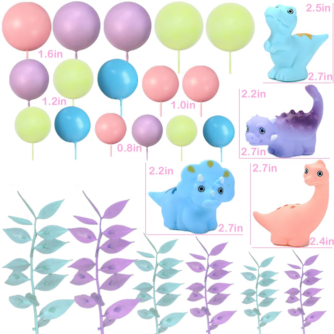 ChoJoy dinosaur toppers brighten dinosaur-themed parties with colorful figures.