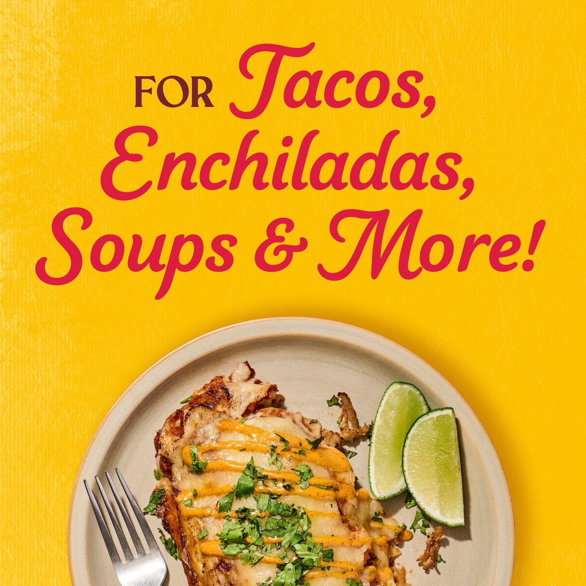 Cholula Chipotle Cremosa on tacos adds smoky creaminess and flair.