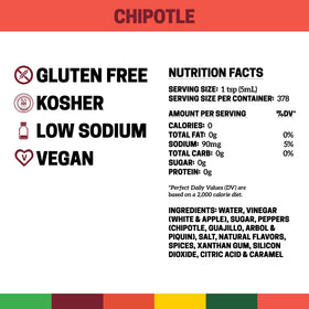 Cholula Chipotle with hummus in a serving dish for dipping.