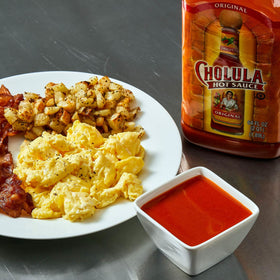 Cholula Original popcorn adds a bright, tangy note