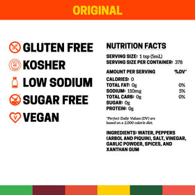 Cholula Original bottle appears beside tacos, signaling versatile flavor for meals