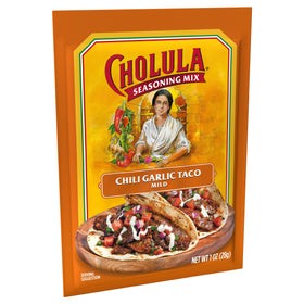 Cholula signature spices closeup emphasizes peppers and paprika for rich flavor.
