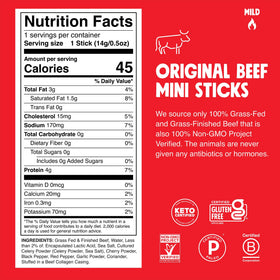 Chomps snack-size packaging on display for easy on-the-go breaks