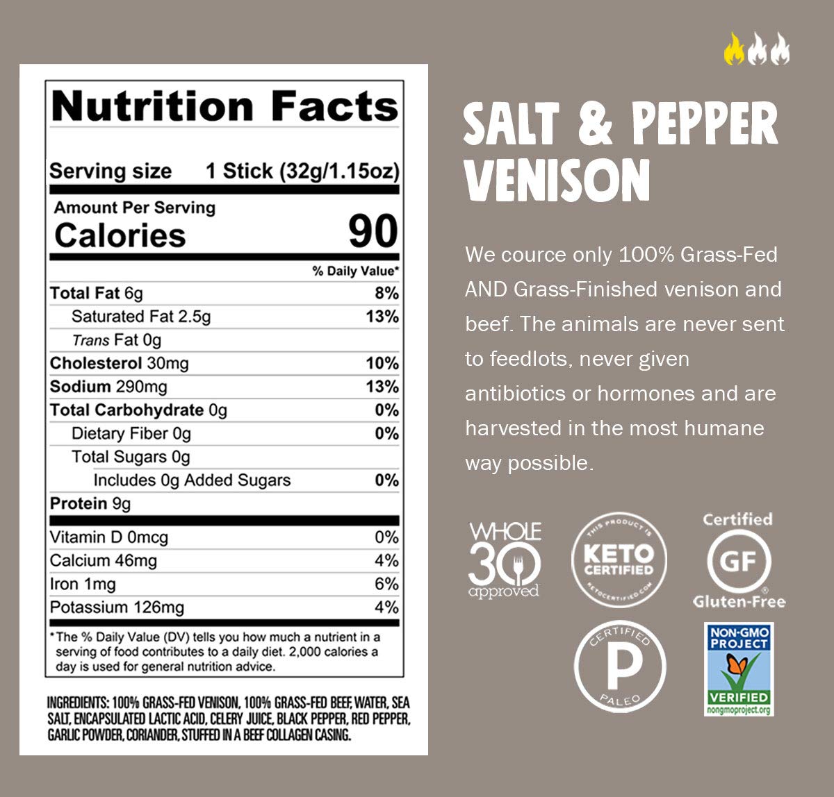 Chomps Italian Beef sticks shown, tangy herbs for meal-friendly snacking