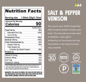 Chomps Italian Beef sticks shown, tangy herbs for meal-friendly snacking